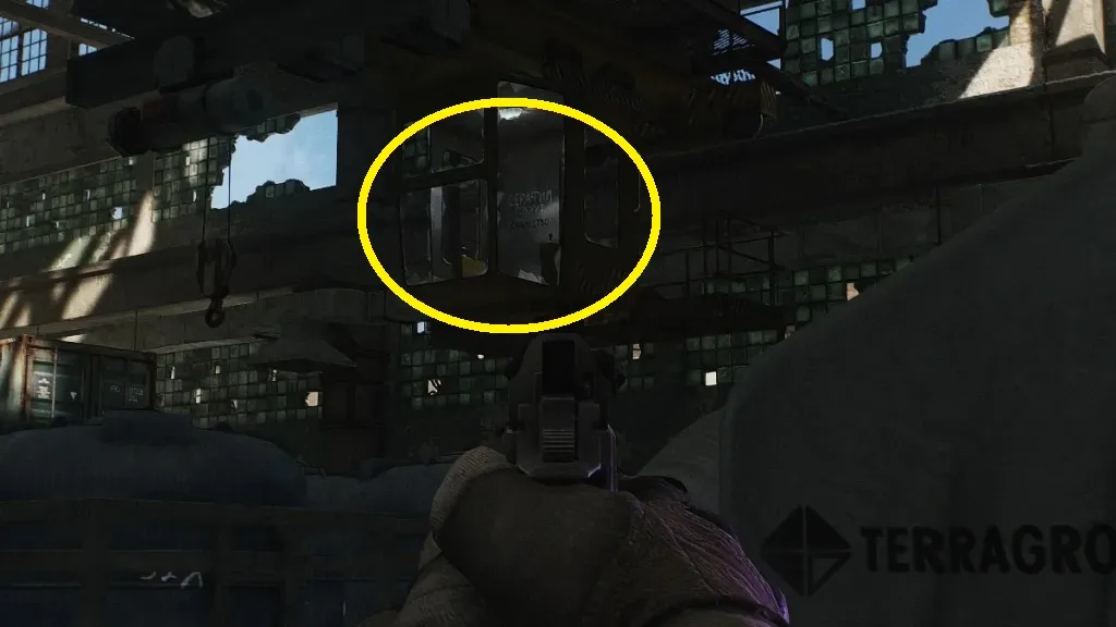 image showing The Walls Have Eyes camera placement location 2 in Escape from Tarkov