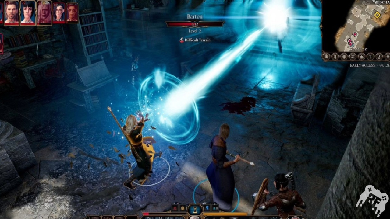 Baldurs Gate 3 Ray Of Frost Spell And Effect Guide