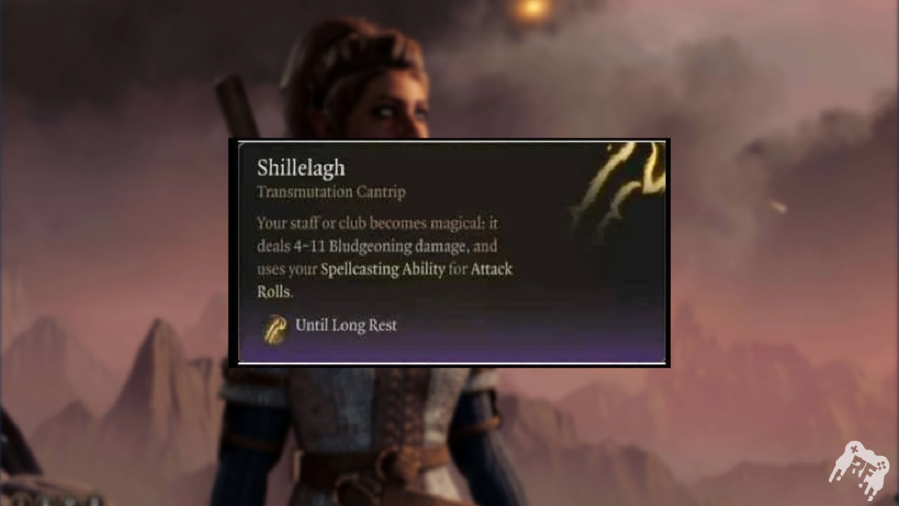 Baldurs Gate 3 Shillelagh Cantrip Spell And Effect Guide