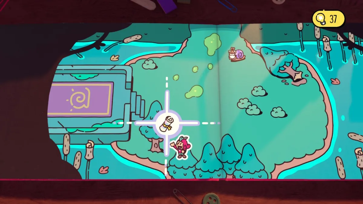 All Art Scroll locations in The Plucky Squire