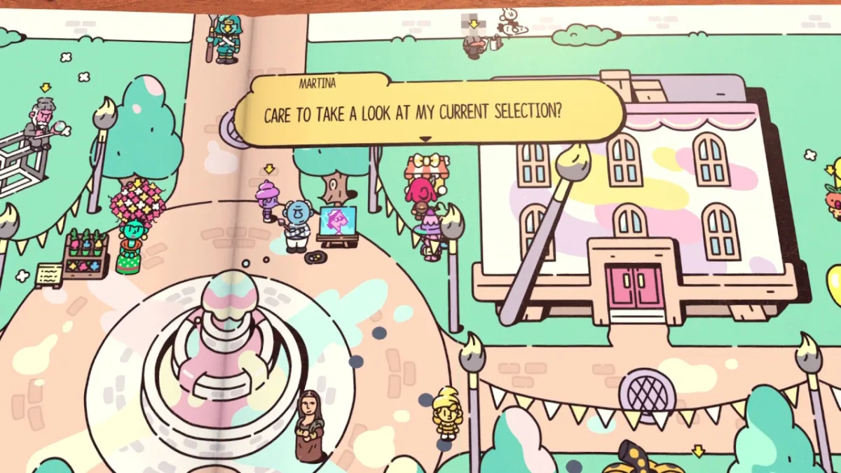 All Art Scroll locations in The Plucky Squire