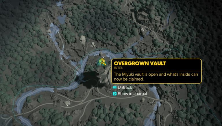 7 overgrown vault keycard map