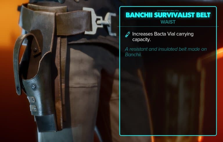 banchii survivalist belt stats