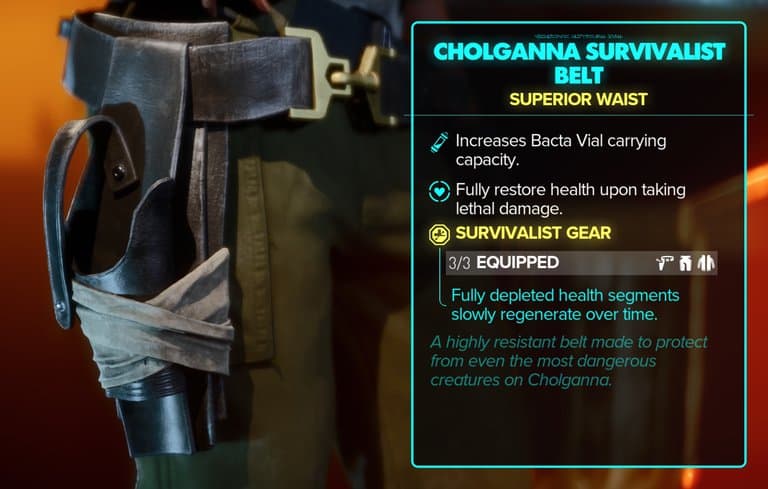 cholganna survivalist belt stats