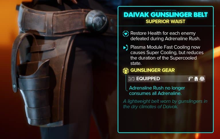 daivak gunslinger belt