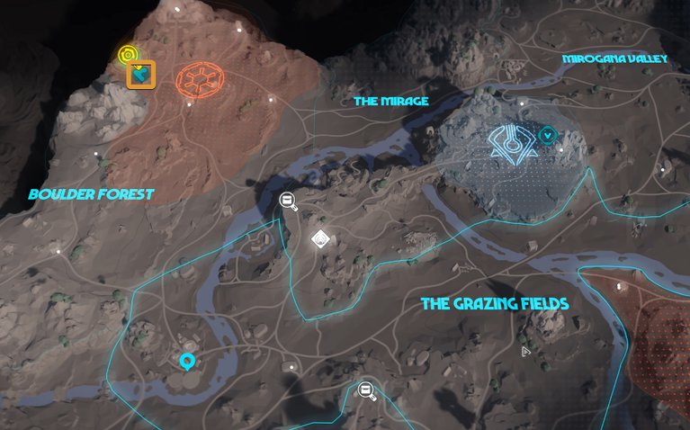 West Turbolaser Map