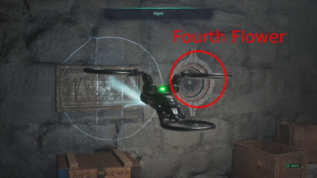 «Взлом Гнезда Наблюдателя: как без головной боли решить обязательную головоломку Hell Is Us» 9 Табличка Algea и место для последнего цветка