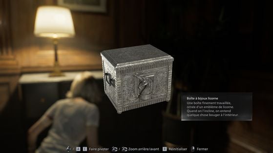 Resident Evil Requiem: где найти все античные монеты 5 Осмотр шкатулки сзади
