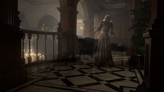 Босс в Resident Evil Requiem и окружение заброшенной лаборатории