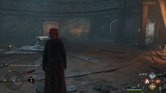 Шлем Урткота в Hogwarts Legacy: полный разбор прохождения гробницы с бабочками (даже там, где большинство теряется) 7 Третья бабочка за стеной