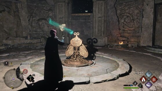 Шлем Урткота в Hogwarts Legacy: полный разбор прохождения гробницы с бабочками (даже там, где большинство теряется) 13 Появление платформы