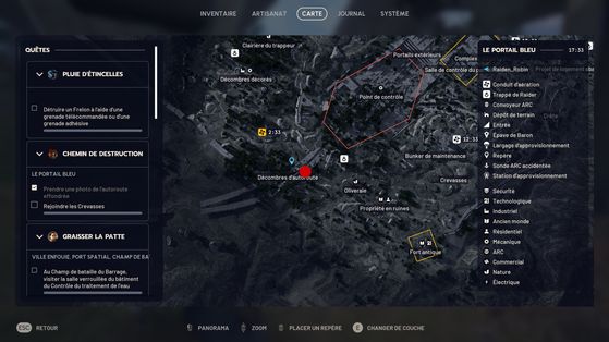 Путь разрушения в Arc Raiders: точные места для фото и осмотра 4 Расположение для фото на карте