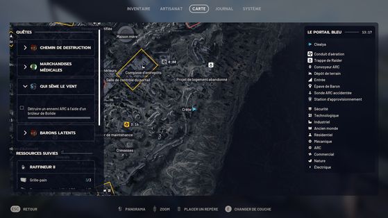 Квест "Первый опорный пункт" в ARC Raiders: маршрут и подводные камни 4 Карта с указанием местоположения первого объекта квеста - ARC Raiders
