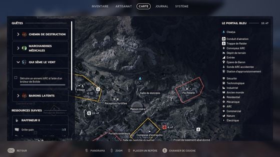 Квест "Первый опорный пункт" в ARC Raiders: маршрут и подводные камни 10 Отметка финального задания квеста на карте - ARC Raiders