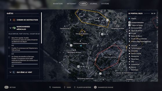 Квест "Первый опорный пункт" в ARC Raiders: маршрут и подводные камни 8 Расположение третьего объекта на глобальной карте - ARC Raiders