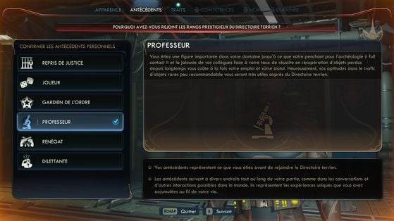 Создание персонажа в The Outer Worlds 2: гайд по билдам и выбору навыков 4 Выбор предыстории персонажа в The Outer Worlds 2