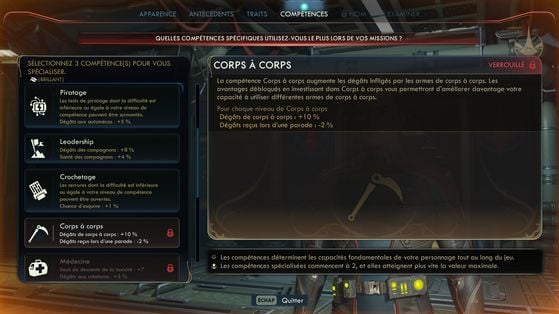 Создание персонажа в The Outer Worlds 2: гайд по билдам и выбору навыков 9 Подтверждение выбора навыков в The Outer Worlds 2