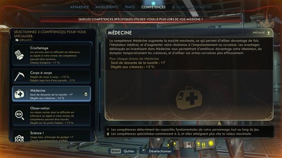 Создание персонажа в The Outer Worlds 2: гайд по билдам и выбору навыков 10 Финальный экран создания персонажа с распределёнными характеристиками