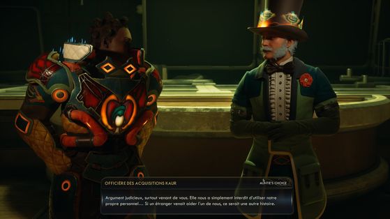 Выбор между Каур и Милверстрит в The Outer Worlds 2