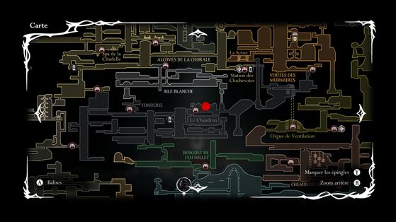 Где найти все комплекты для модернизации в Hollow Knight Silksong 9 Архитектор в локации Кузница
