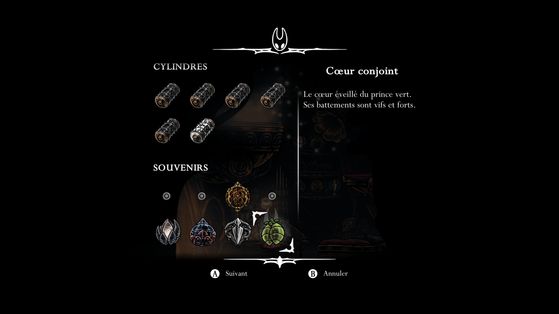 Сопряжённое сердце в Hollow Knight Silksong: получение и применение 11 Установка Сопряжённого сердца в качестве сувенира на стеллаж в Колокольной крыше