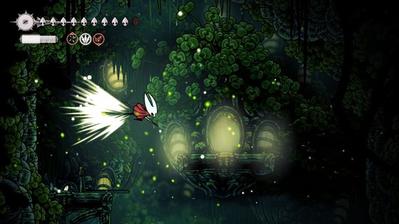 Сопряжённое сердце в Hollow Knight Silksong: получение и применение 8 Битва с Дуэтом Трефлёр: момент телепортации одного из боссов