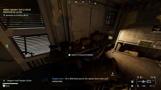 Где найти все коллекционные предметы в главе "Бессонница" (Insomnie) Battlefield 6 4 Крупный план первого жетона на столе в операционном штабе