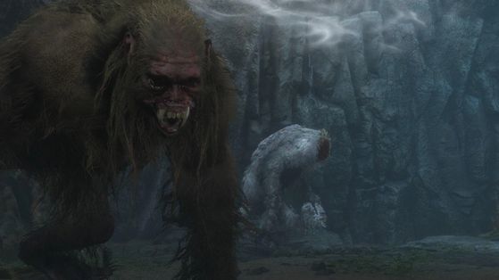 Основная обезьяна и ее коричневая подруга на арене в Sekiro