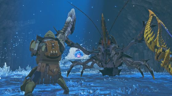 Инвазивный Сёгун Ценатавр в локации Лес Канальта, Monster Hunter Stories 3