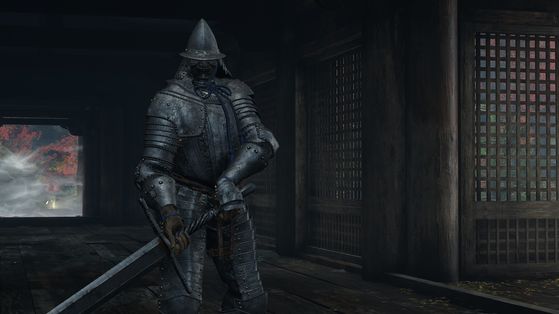 Бой с Воином в доспехах на мосту в Sekiro: Shadows Die Twice