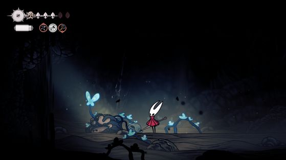 Плазмоний в Hollow Knight Silksong: где найти все железы и как работает Флакон 3 Карта Vermiterres с отмеченными синими растениями Плазмония