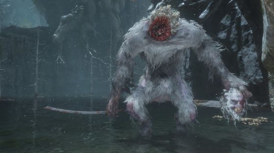 Арена битвы с Обезьяной без головы в игре Sekiro: Shadows Die Twice