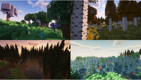 Биомы, добавленные модом Biomes O' Plenty