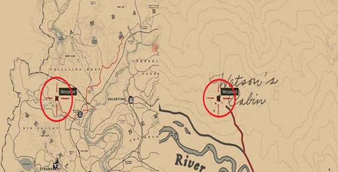 Хижина Уотсонов в RDR 2 на карте: где находится и как найти 3 Расположение Хижины Уотсонов на карте RDR 2